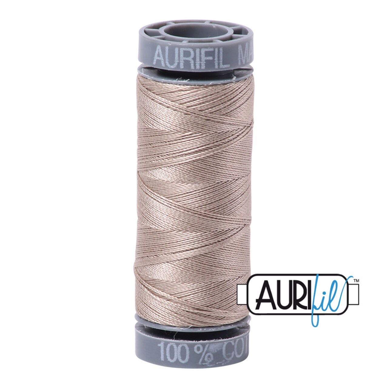 Rope Beige (5011) | 28wt Small Spool (100M / 109Y) | Aurifil Thread